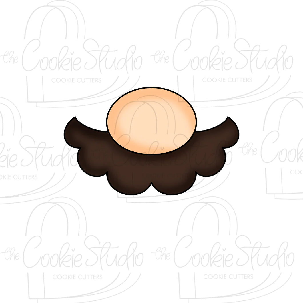 Bigotes Mario - STL FILE DIGITAL PRODUCT