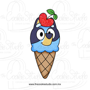 Helado SV Personaje Perrita - STL FILE DIGITAL PRODUCT