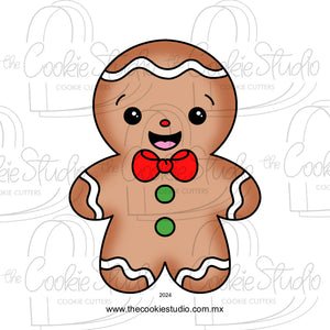 Hombre de Jengibre - STL FILE DIGITAL PRODUCT