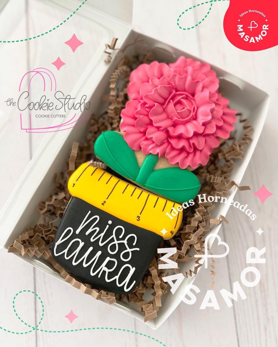 Set Cortadores de Galleta Macetera (2 Piezas)