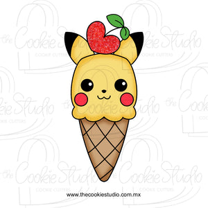Helado SV Personaje Pika - STL FILE DIGITAL PRODUCT