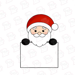 Plaquita Santa Claus  - STL FILE DIGITAL PRODUCT
