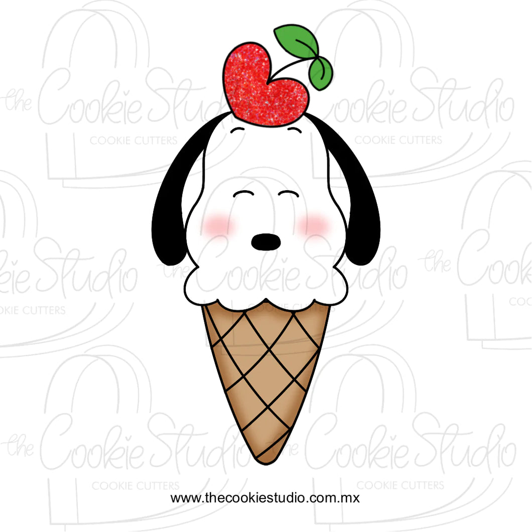 Helado SV Personaje Perrito - STL FILE DIGITAL PRODUCT