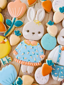 Set Cortadores de Galleta Conejita Vestido (3 Piezas)