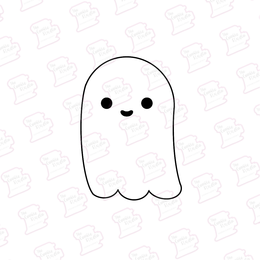 Cortador de Galleta Fantasma Alto