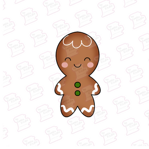 Cortador de Galleta Niño Jengibre Alto