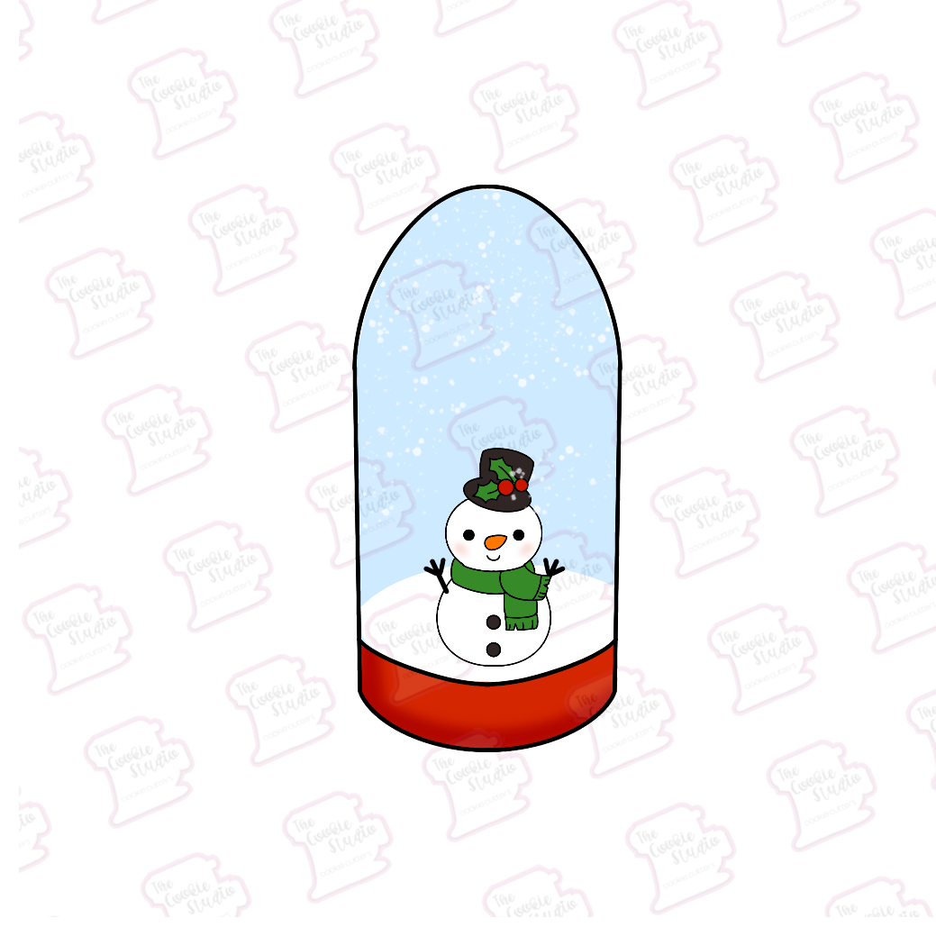 Cortador de Galleta Snow Globe Alto