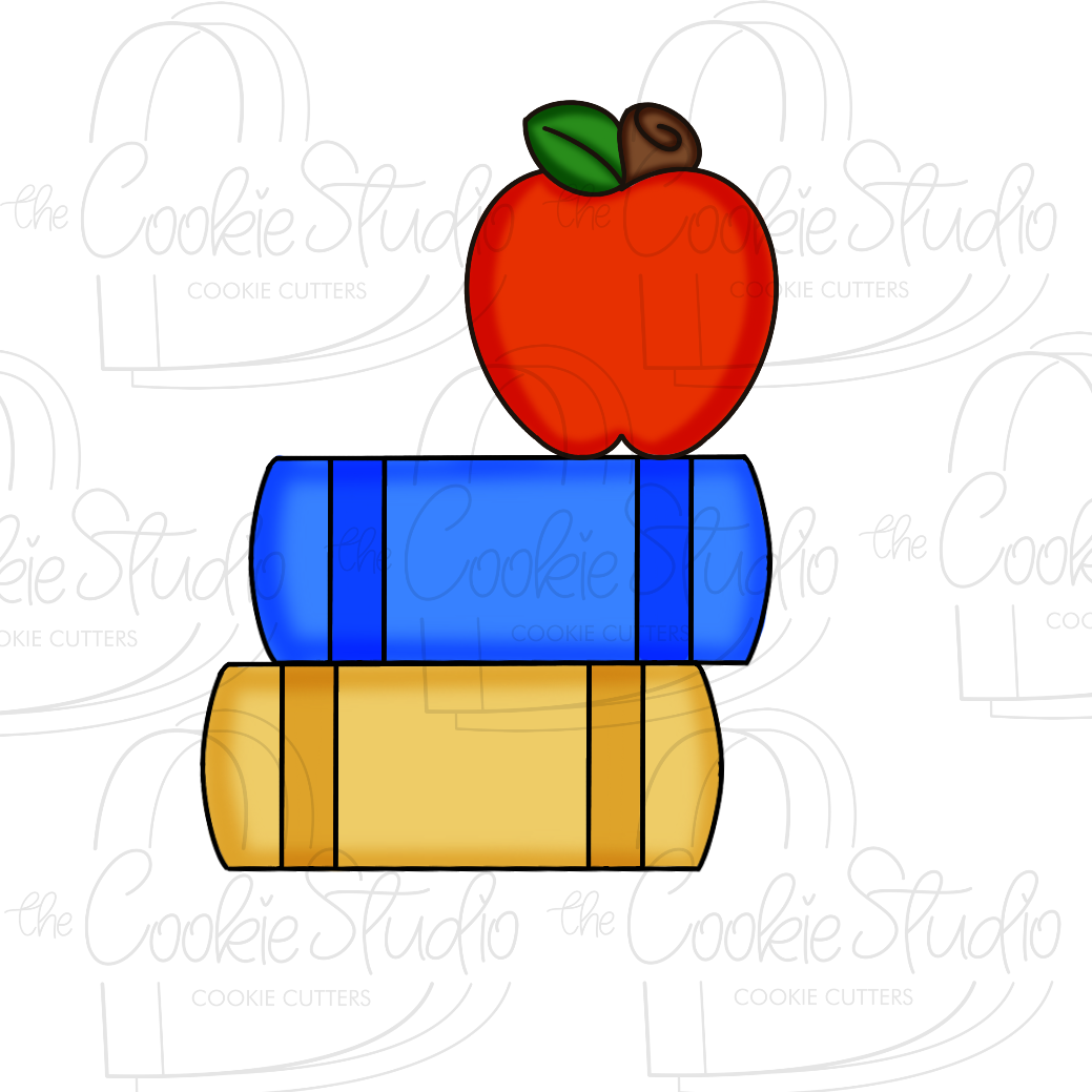 Cortador de Galleta Libros Manzana
