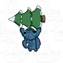 Cargar imagen en el visor de la galería, Cortador de Galleta Extraterrestre Espaldas (1 Pieza)
