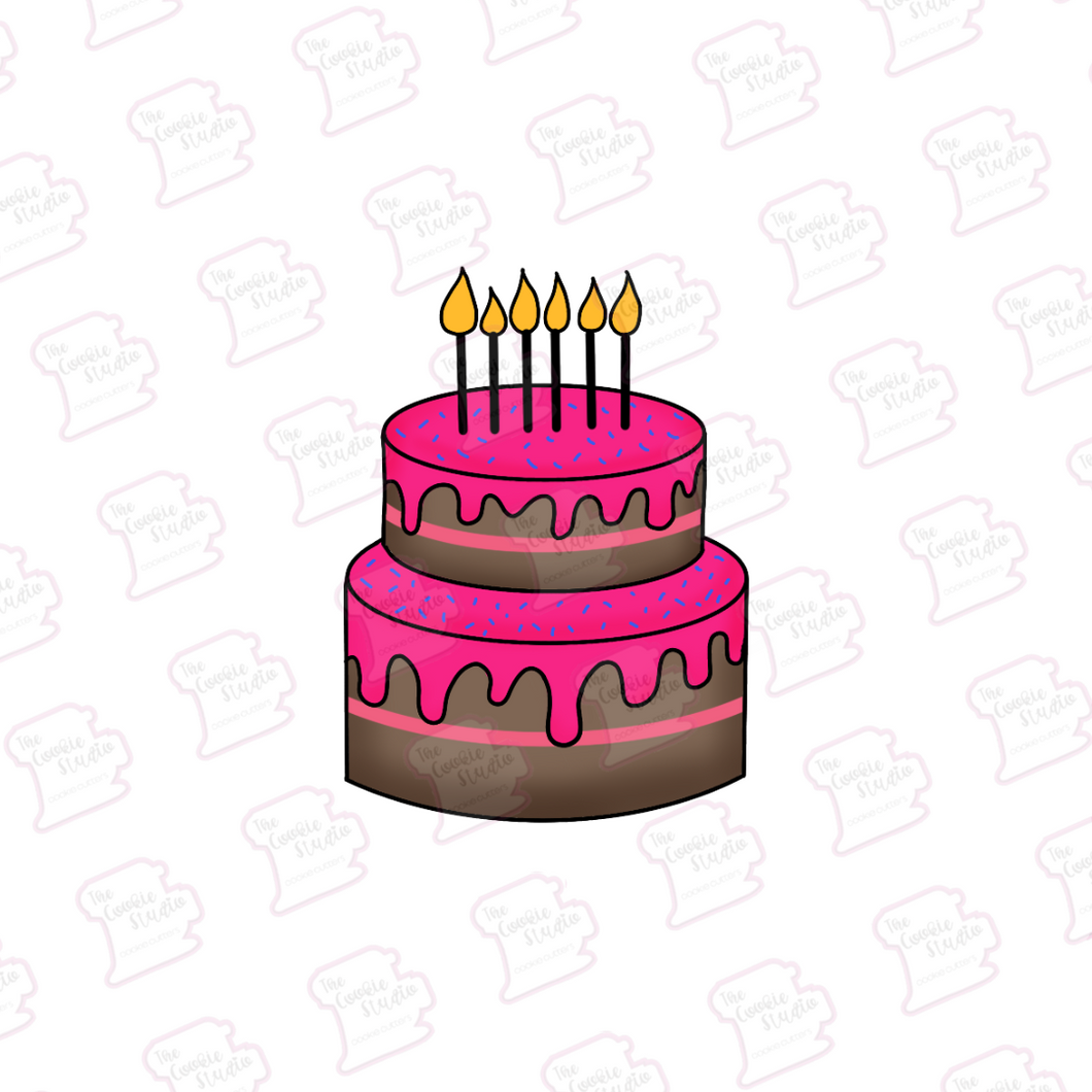 Cortador de Galleta Pastel con Velitas