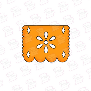 Cortador de Galleta Papel Picado Rombos