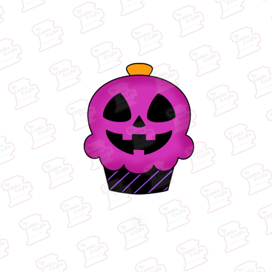 Cortador de Galleta Cupcake Calabaza