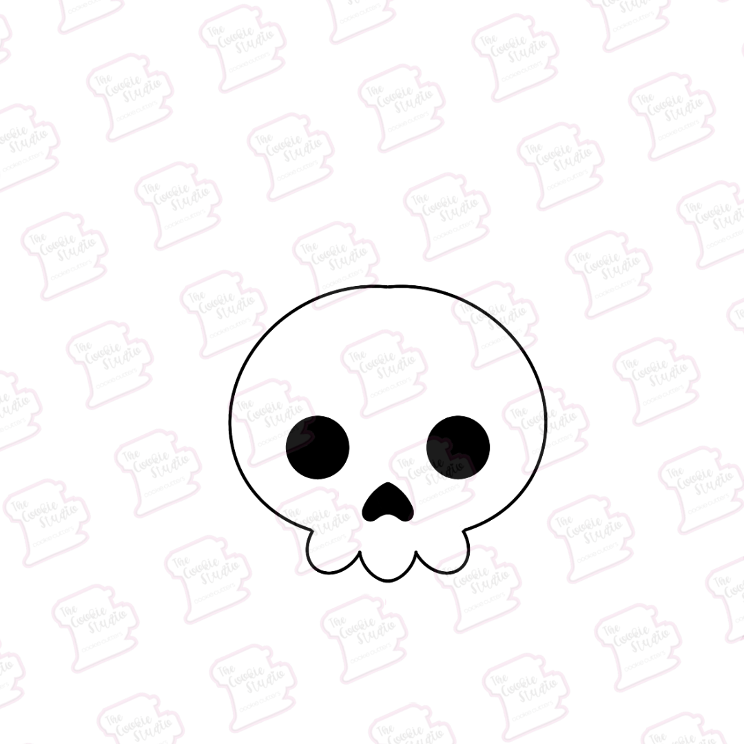 Cortador de Galleta Cráneo Calaverita