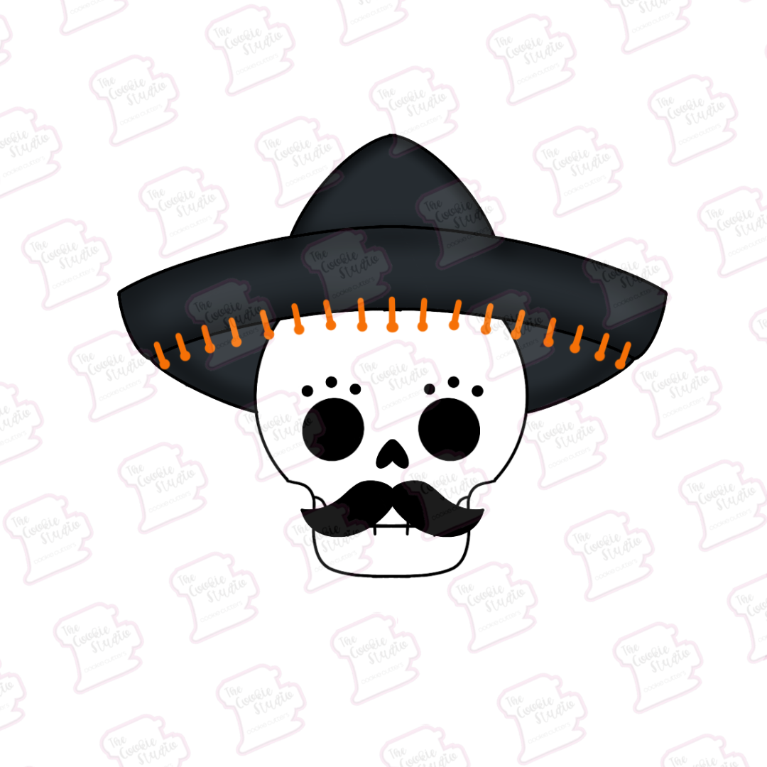 Cortador de Galleta Catrín con Sombrero