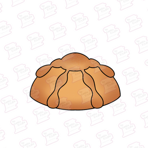 Cortador de Galleta Pan de Muerto