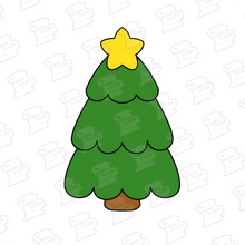 Cargar imagen en el visor de la galería, Cortador de Galleta Árbol Navideño con Estrella
