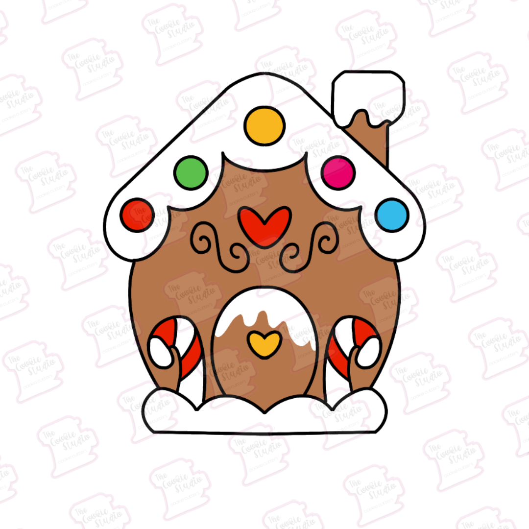 Cortador de Galleta Casita de Jengibre