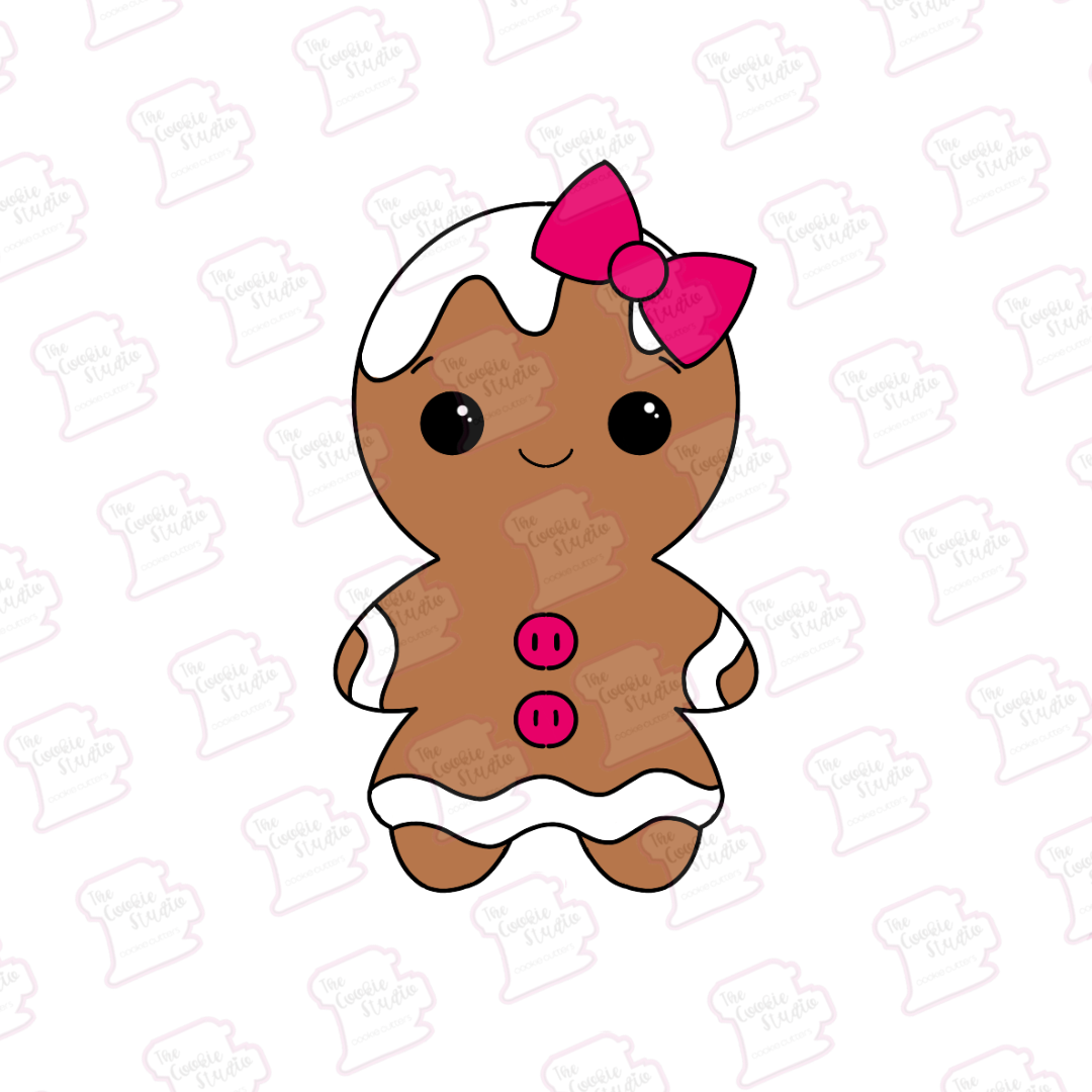Cortador de Galleta Niña de Jengibre