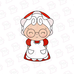 Cortador de Galleta Señora Claus