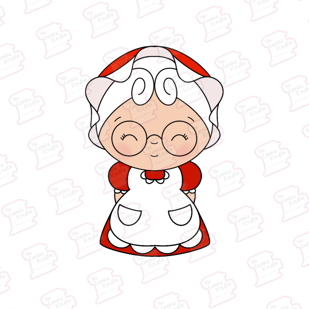 Cortador de Galleta Señora Claus