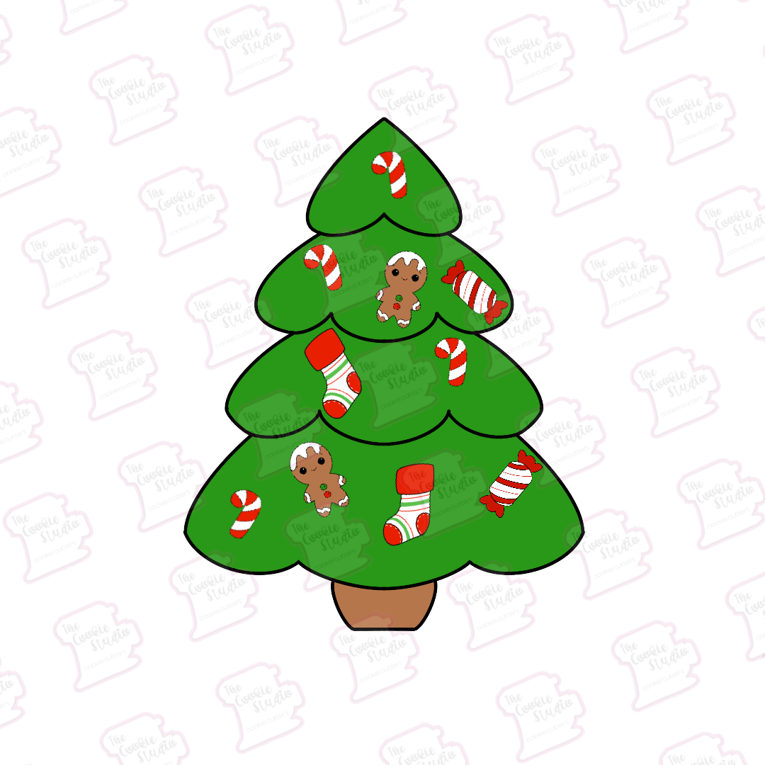 Cortador de Galleta Árbol Navideño