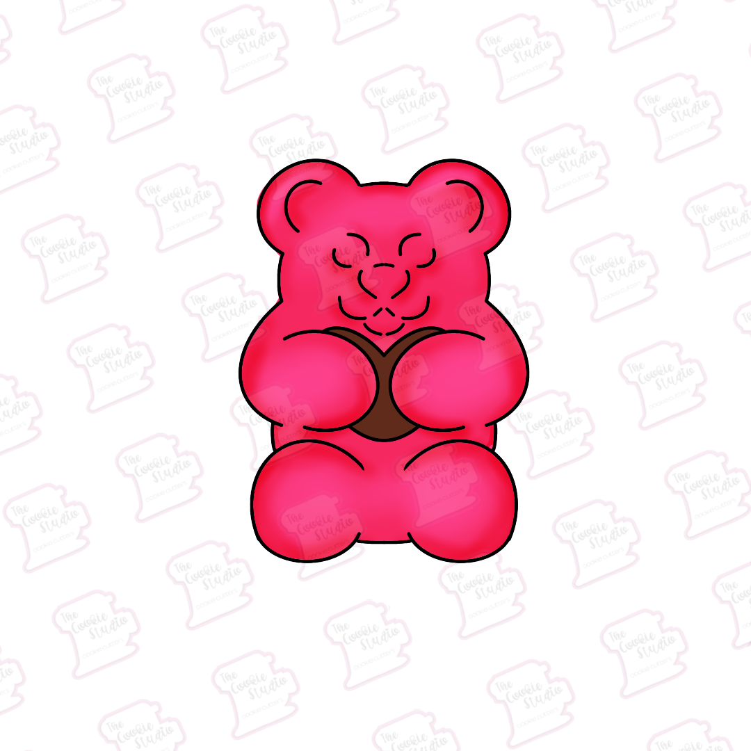 Cortador de Galleta Gummy Bear