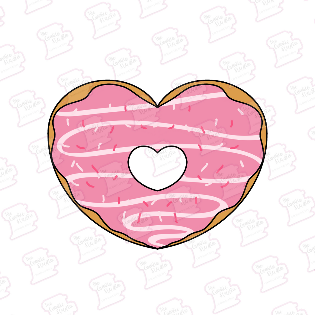 Cortador de Galleta Dona Corazón