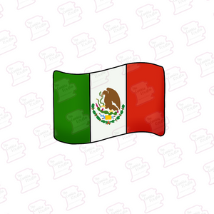 Cortador de Galleta Bandera México