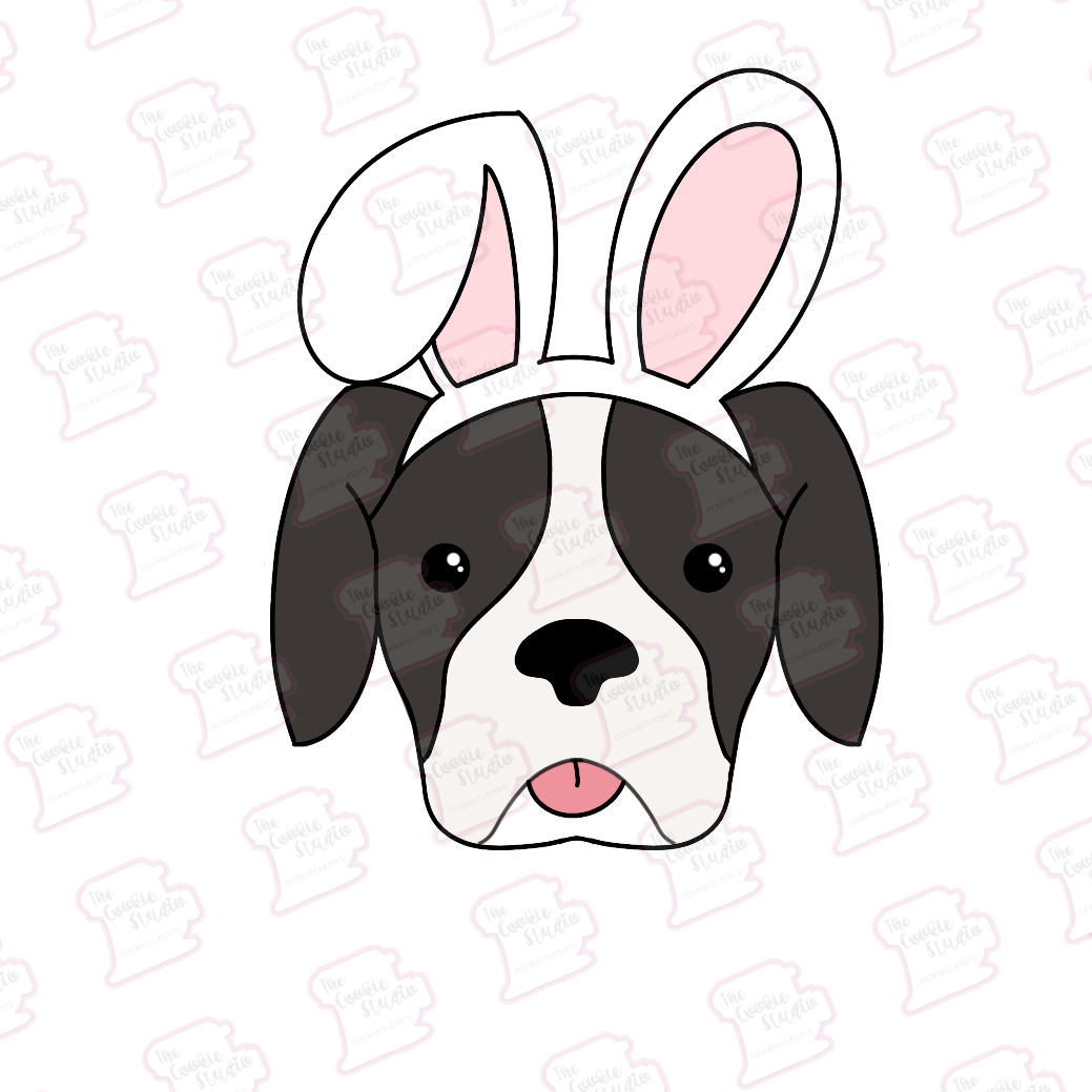 Cortador de Galleta Perro Orejas de Conejo