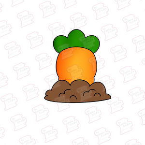 Cortador de Galleta Cultivo Zanahoria