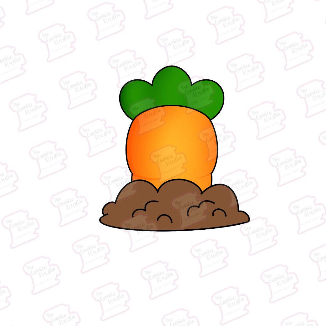 Cortador de Galleta Cultivo Zanahoria