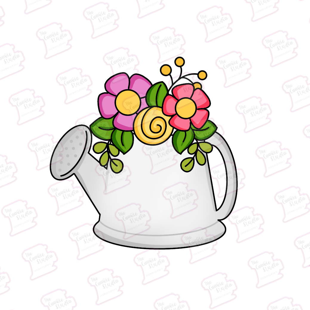 Cortador de Galleta Regadera Floral