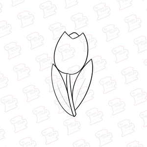 Cortador de Galleta Flor Tulipán