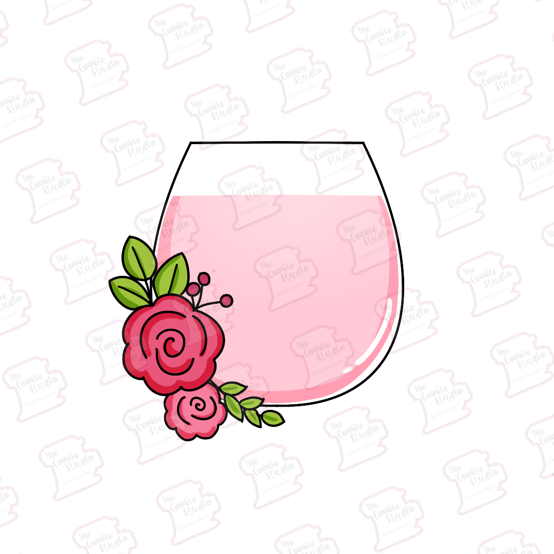 Cortador de Galleta Vaso de Vino