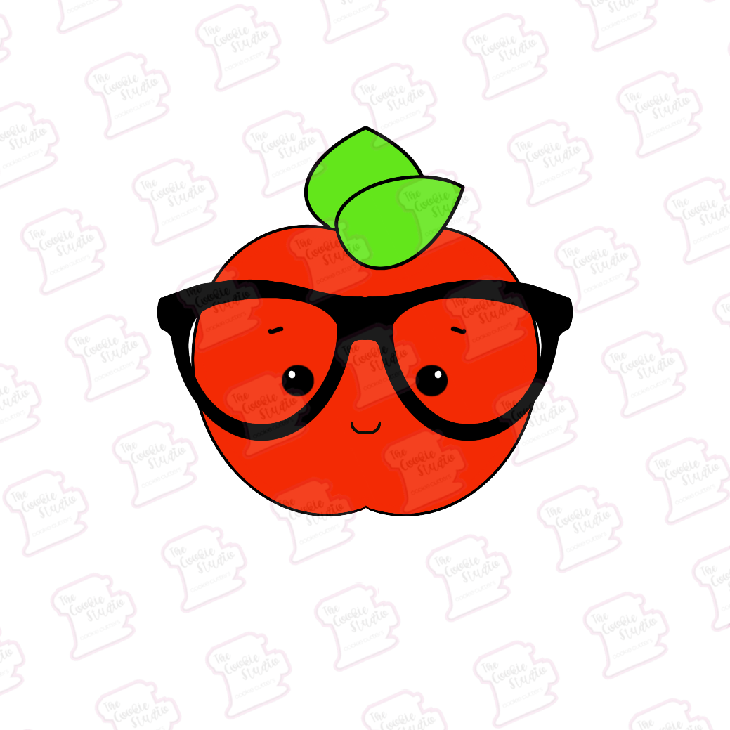 Cortador de Galleta Manzana Nerd