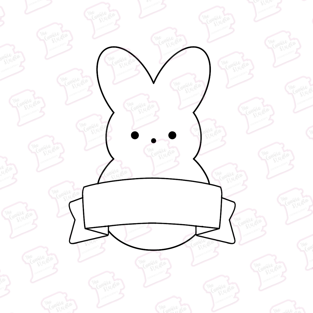 Cortador de Galleta Conejito Banderín