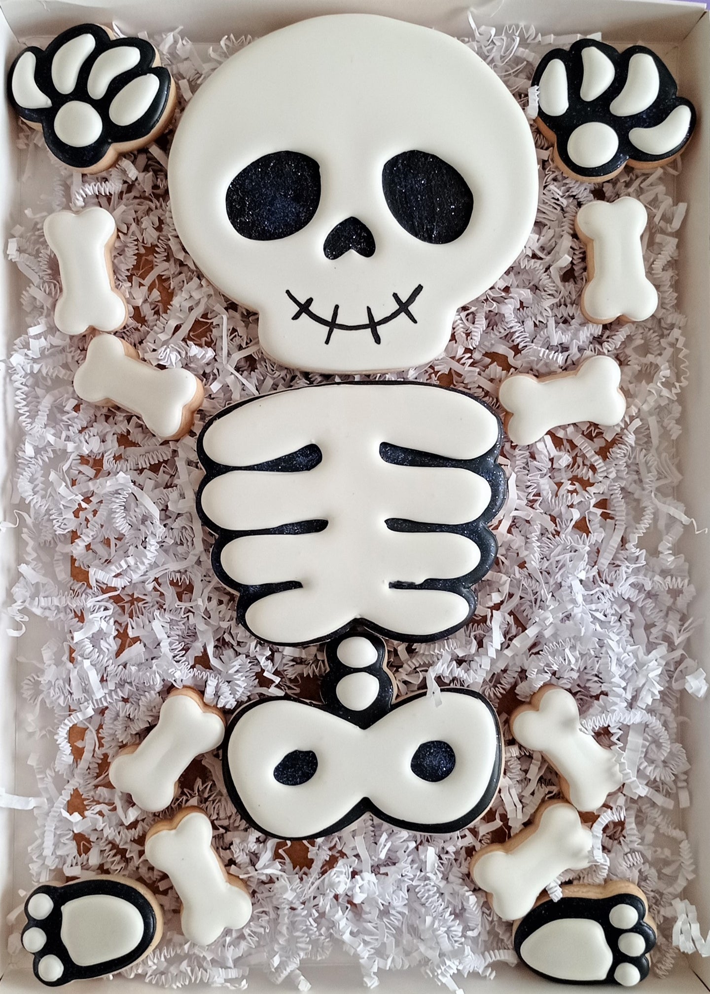 Set Cortadores de Galleta Esqueleto 6 Piezas (40 cm)