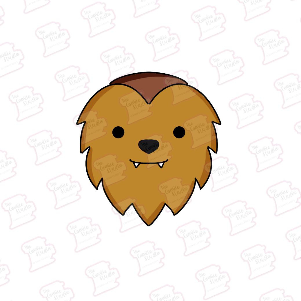 Cortador de Galleta Cara Chewbacca