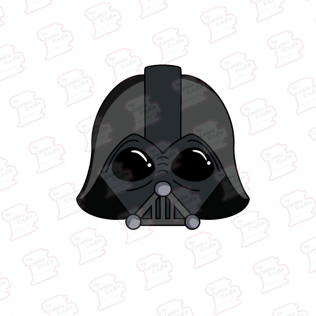 Cortador de Galleta Cara Darth Vader