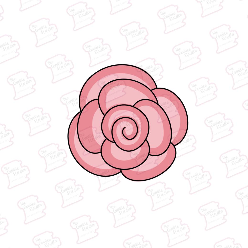 Cortador de Galleta Flor Rosa