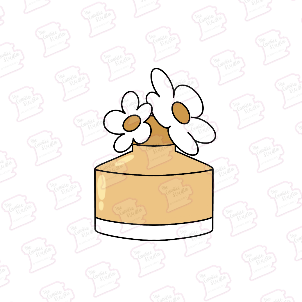Cortador de Galleta Perfume Florecitas