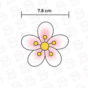 Set Cortadores de Galleta Arreglo Flores Regadera (8 Piezas)