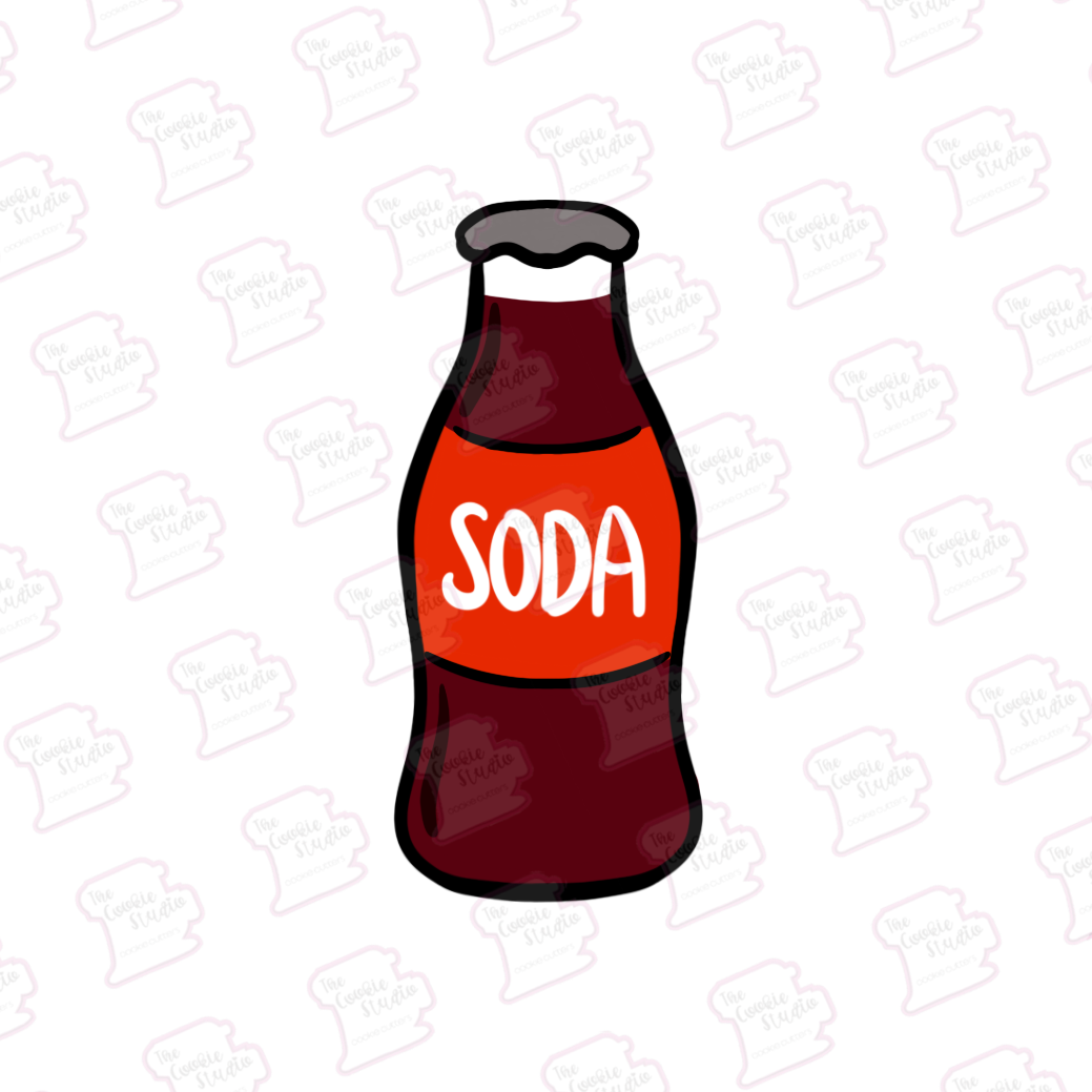 Cortador de Galleta Refresco Botella