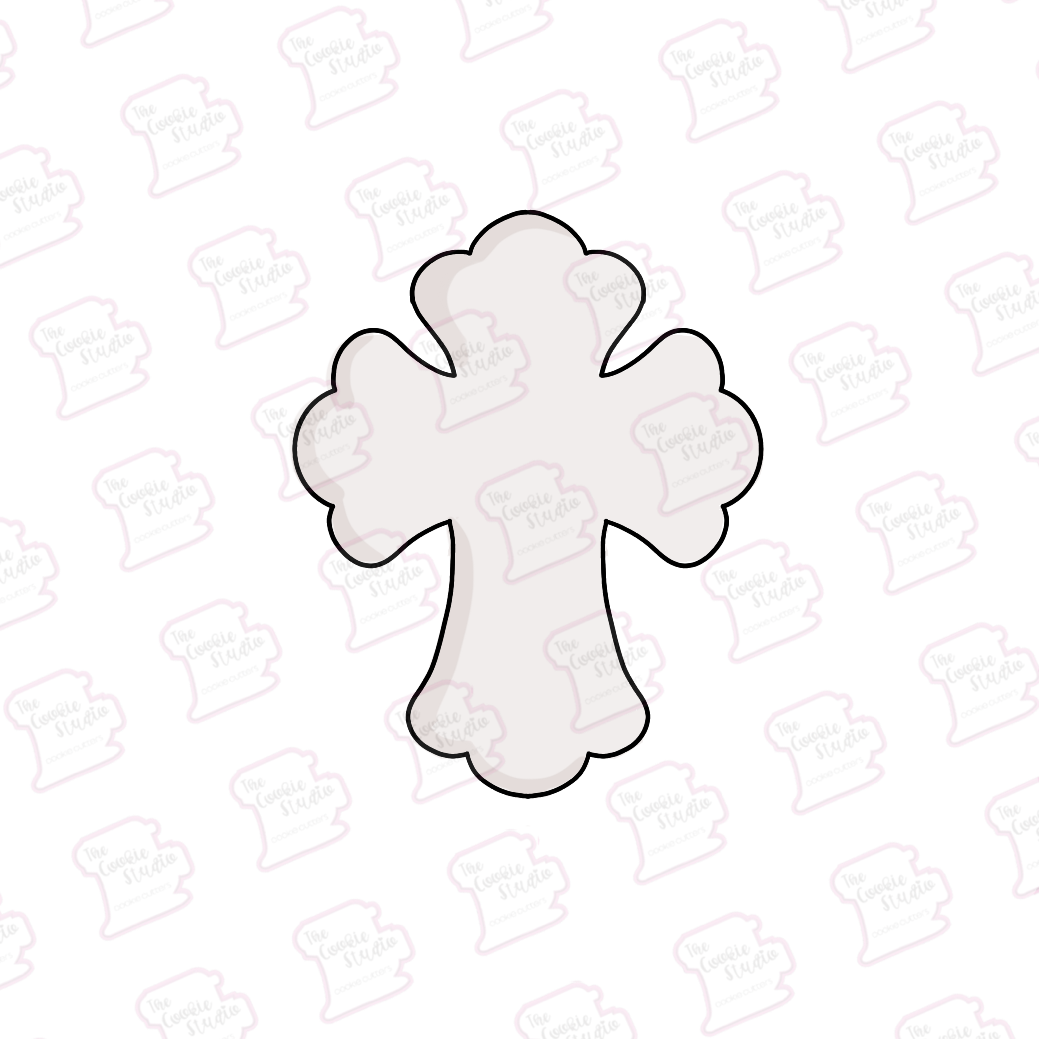 Cortador de Galleta Cruz Curvitas