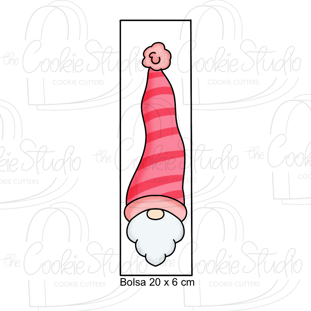 Cortador de Galleta Gnomo Gorro Alargado