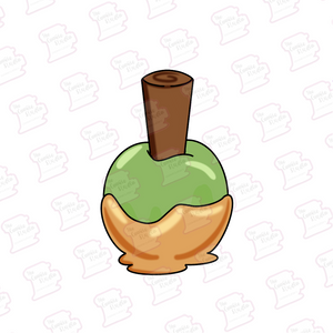 Cortador de Galleta Manzana de Caramelo