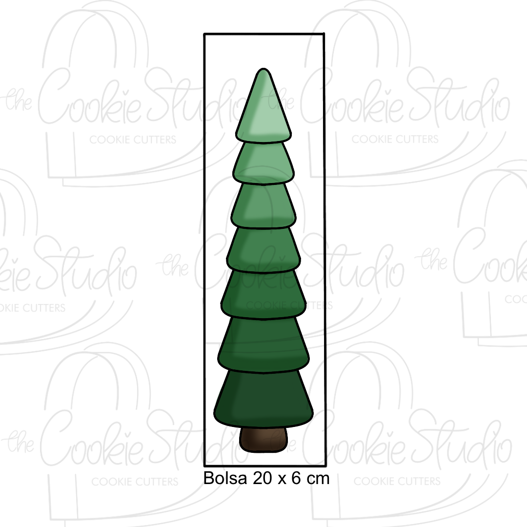 Cortador de Galleta Pino Alargado