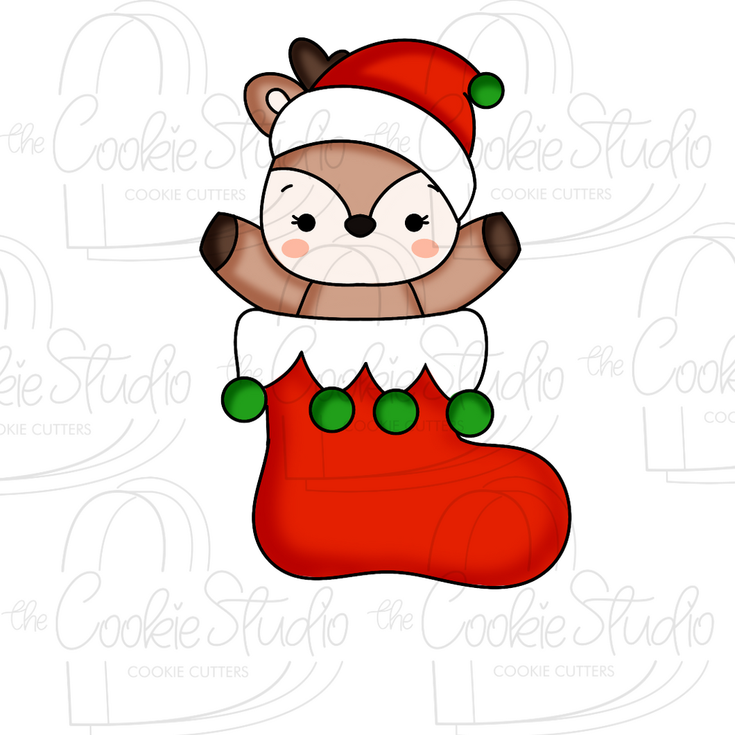 Cortador de Galleta Reno Bota