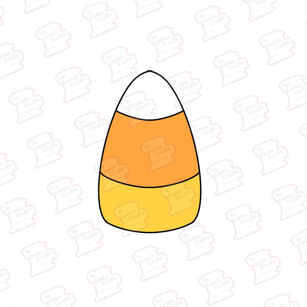 Cortador de Galleta Tall Candy Corn
