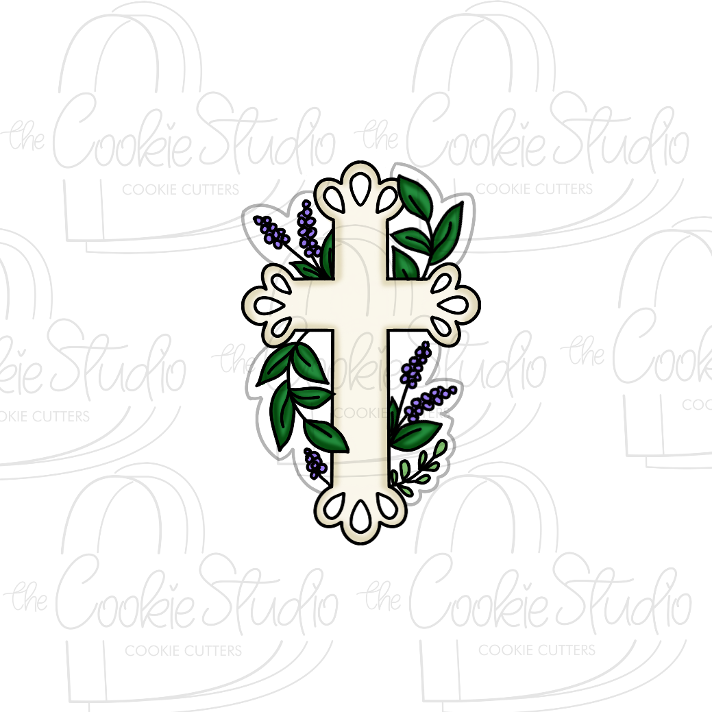 Cortador de Galleta Cruz Ramitas